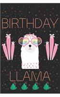 Birthday llama: Hiking gifts for a unicorn lover, Hiking gifts for mom, Hiking Journal, Hiker Notebook, Trail journals, Hiking planner, Hiking Gifts, Gifts for Hike