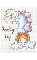 Reading Log Born To Be a Unicorn