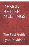 Design Better Meetings