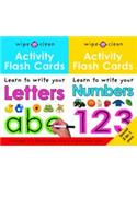 Wipe Clean Activity Flash Cards 123