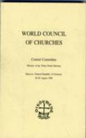 Minutes of the Meetings of the Wcc Central Committee