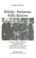 Politiker - Parlamente - Public Relations