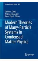 Modern Theories of Many-Particle Systems in Condensed Matter Physics
