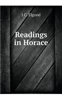Readings in Horace