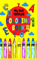 My Best Toddler coloring book