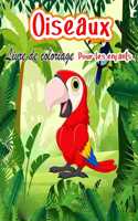 Livre de coloriage d'oiseaux pour enfants