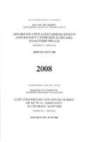 Case Concerning Certain Questions of Mutual Assistance in Criminal Matters: Djibouti v. France, Judgment of 4 June 2008