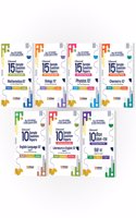 Arihant ICSE i Succeed Sample Papers for Class 10th | Physics, Chemistry, Biology, Mathematics, English Paper 1 & 2, Hindi | Set of 7 books For Exam 2025