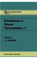 Developments in Polymer Characterisation--3