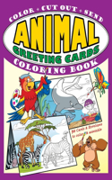 Animal Greeting Cards Coloring Book