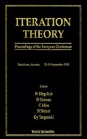 Iteration Theory - Proceedings Of The European Conference