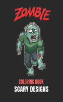Zombie Coloring Book: Black Background:: Midnight Edition Zombie Coloring Pages for Everyone, Adults, Teenagers, Tweens, Older Kids, Boys, & Girls,
