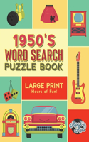 1950's Word Search Puzzle Book