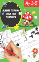 Number tracing Book For Toddlers Age 3-5: 1 to 20! handwriting practice filled with line shapes & math activity For fun and relaxing pen control. Great gift for toddlers and preschoolers.