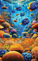 Coloring Book: Ocean Worlds & Creatures