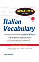 Schaum's Outline of Italian Vocabulary, Second Edition