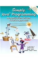 Simply Java Programming: An Application-Driven Tutorial Approach