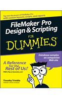 FileMaker Pro Design and Scripting for Dummies