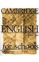 Cambridge English for Schools Tests 1