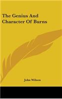The Genius And Character Of Burns
