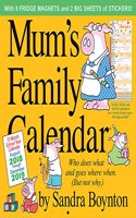 MUMS FAMILY WALL CALENDAR 2019