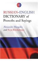 Russian-English Dictionary of Proverbs and Sayings