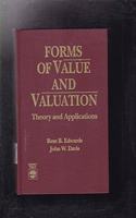 Forms of Value and Valuation
