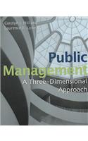 Public Management: A Three-Dimensional Approach