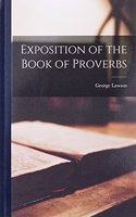 Exposition of the Book of Proverbs