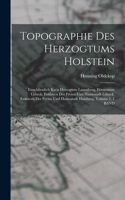 Topographie Des Herzogtums Holstein
