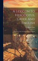 Lexicon To Herodotus, Greek And English