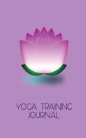 Lotus Flower Yoga Training Journal for Trainee Teachers: Practical notebook or planner for yoga trainee, personal trainer, fitness instructor, student. Pages for postures, diagrams, benefits, modifications