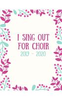 I Sing Out For Choir
