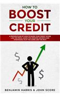 How to Boost Your Credit