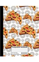 Pepperoni Pizza Food Lover Composition Notebook