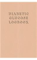 Diabetic Glucose Log book