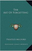 The Art of Forgetting