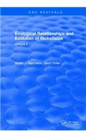 Ecological Relationships and Evolution of Rickettsiae: Volume II