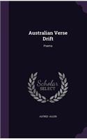Australian Verse Drift: Poems
