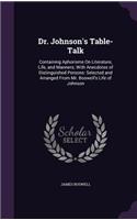 Dr. Johnson's Table-Talk
