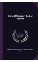 Oxford University Roll of Service