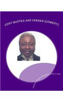 Cosy Quotes And Verses (Comedy).