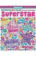 Notebook Doodles Superstar: Coloring & Activity Book(Notebook Doodles)