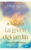 La joven del jardin