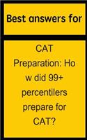 Best Answers for Cat Preparation