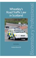Wheatley's Road Traffic Law in Scotland