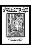 Adult Coloring Book of Victorian Designs