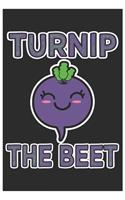 Turnip The Beet: Cute Blood Pressure Log Paper, Awesome Radish Funny Design Cute Kawaii Food / Journal Gift (6 X 9 - 120 Blood Pressure Log Paper Pages)