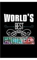 World's best engineer: Hangman Puzzles - Mini Game - Clever Kids - 110 Lined pages - 6 x 9 in - 15.24 x 22.86 cm - Single Player - Funny Great Gift