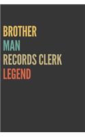 Brother Man Records Clerk Legend Notebook